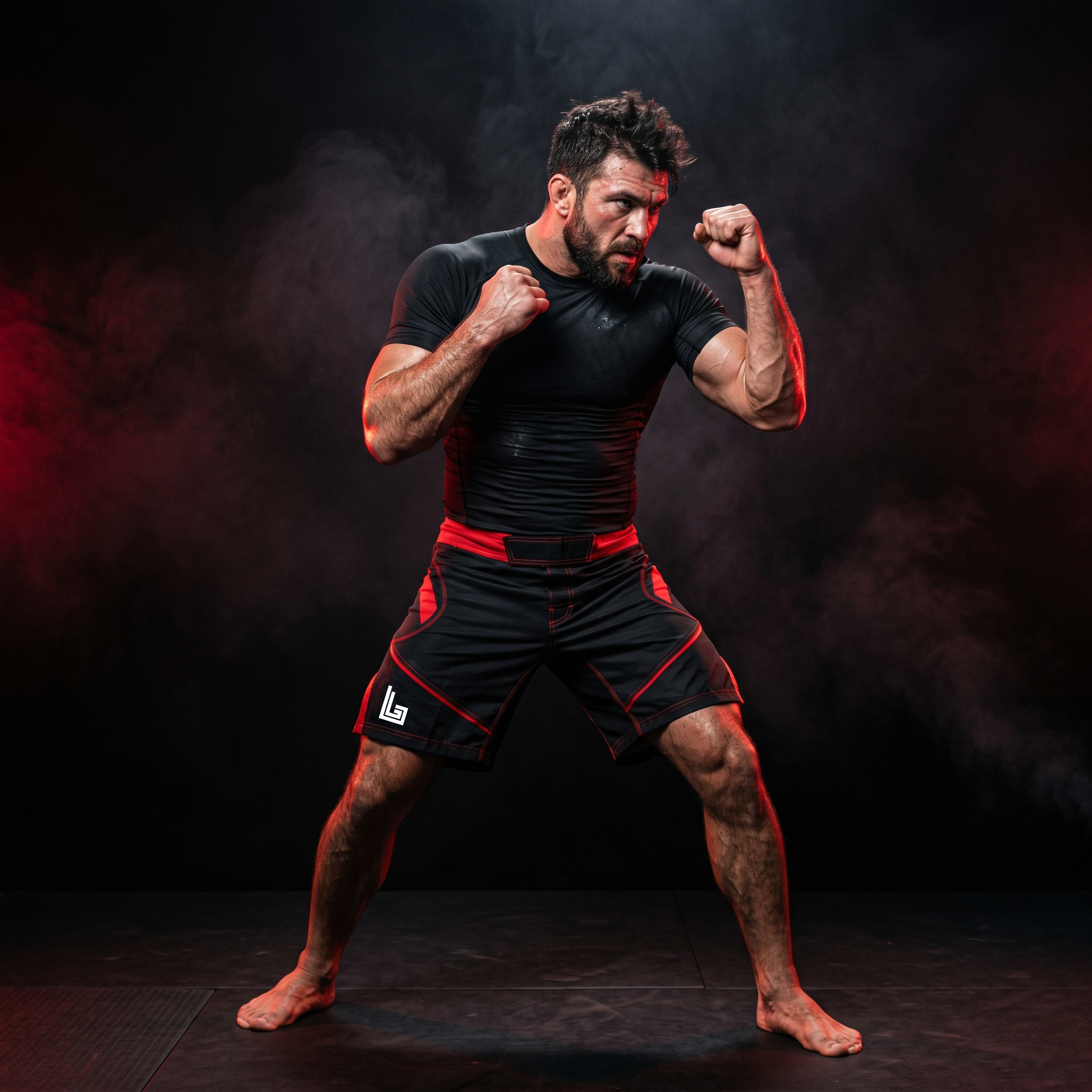 Custom MMA shorts manufacturer - sublimation fight shorts