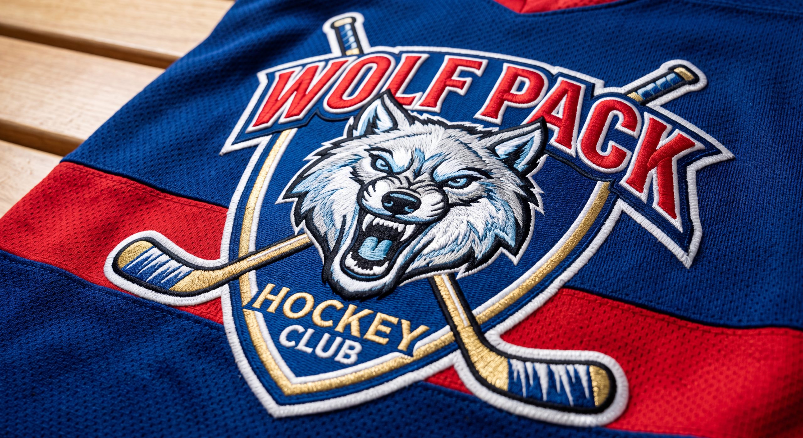Custom Logo Embroidery on Premium Sports Fabric