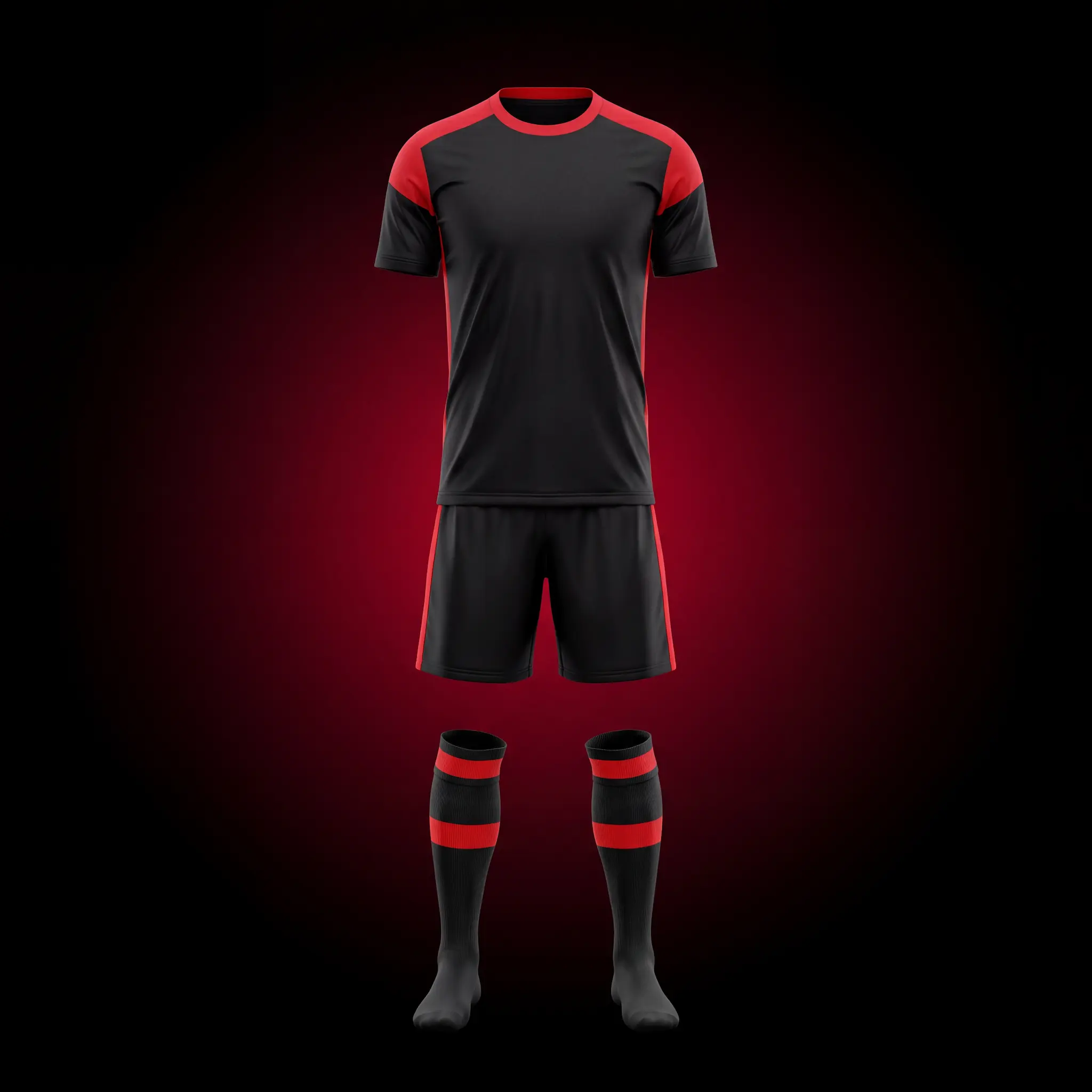 Custom full team kit with jersey, shorts and socks by Lethletic