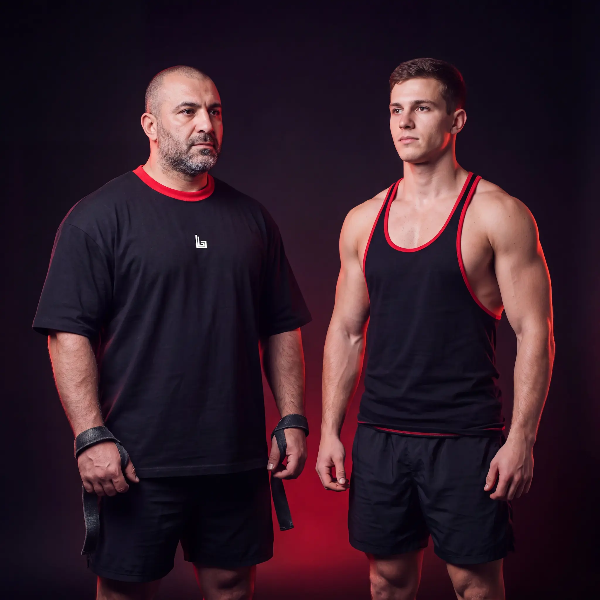 Custom gym t-shirt, tank top and stringer by Lethletic
