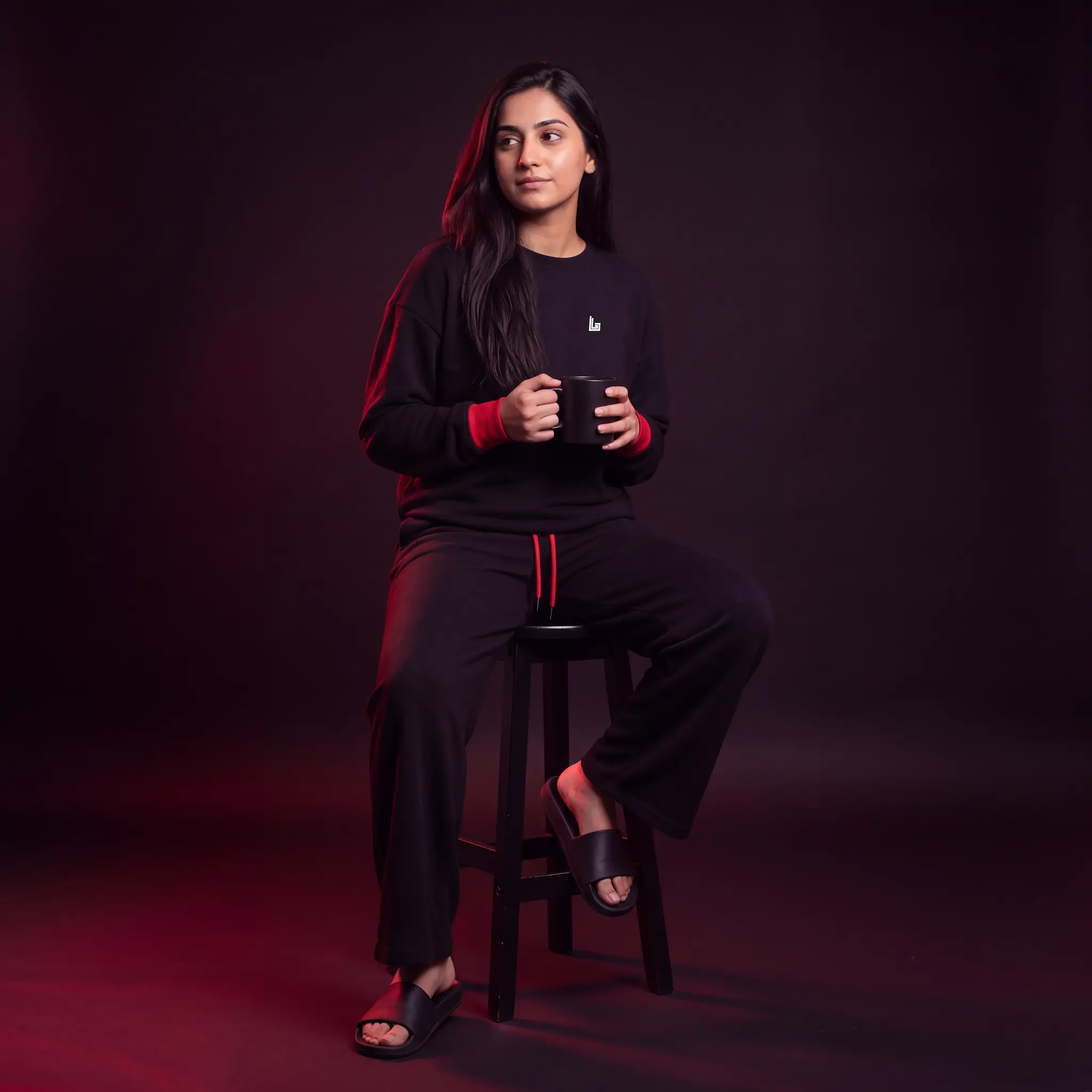 Custom loungewear matching set by Lethletic