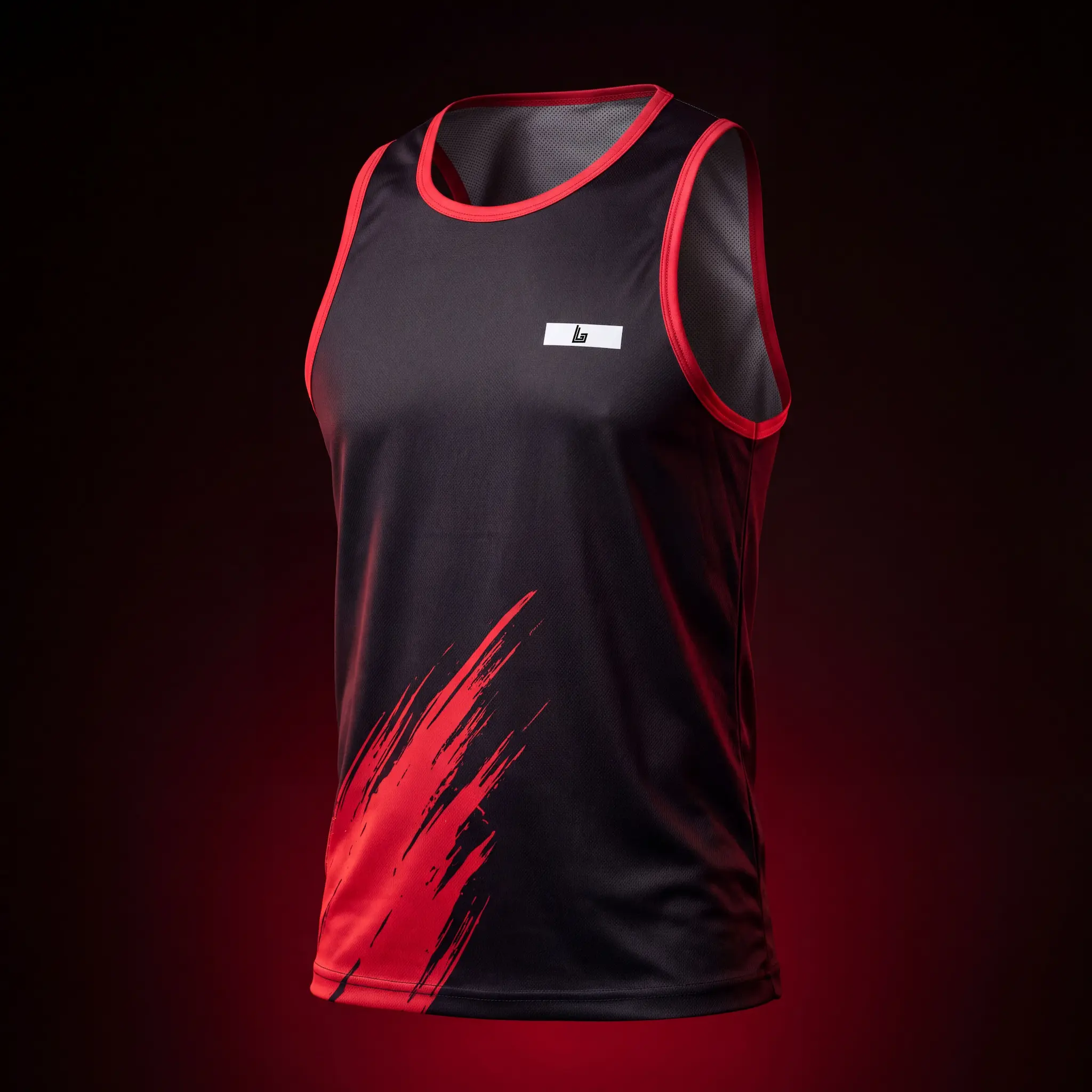 Custom Muay Thai fight tank top by Lethletic