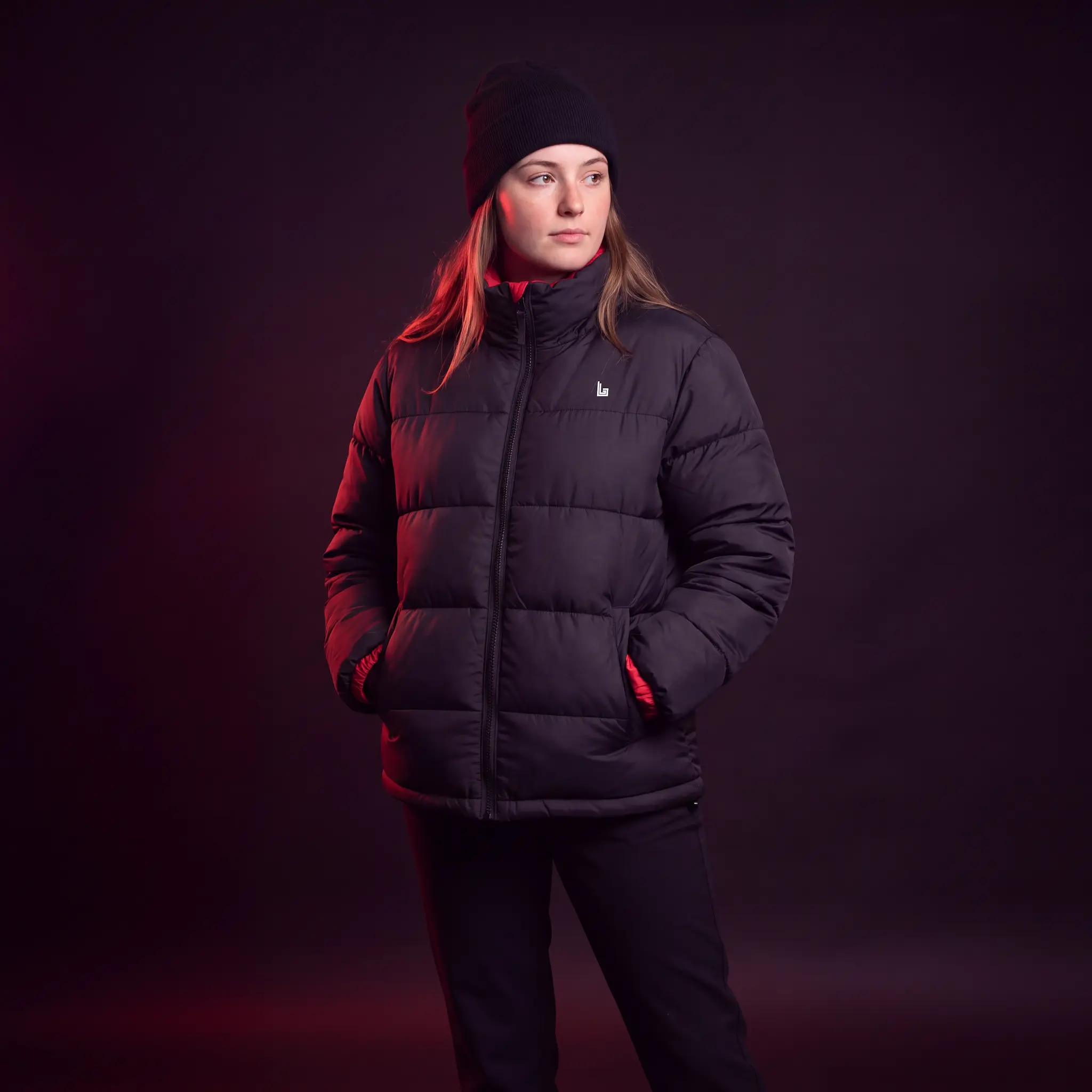 Custom puffer jacket by Lethletic