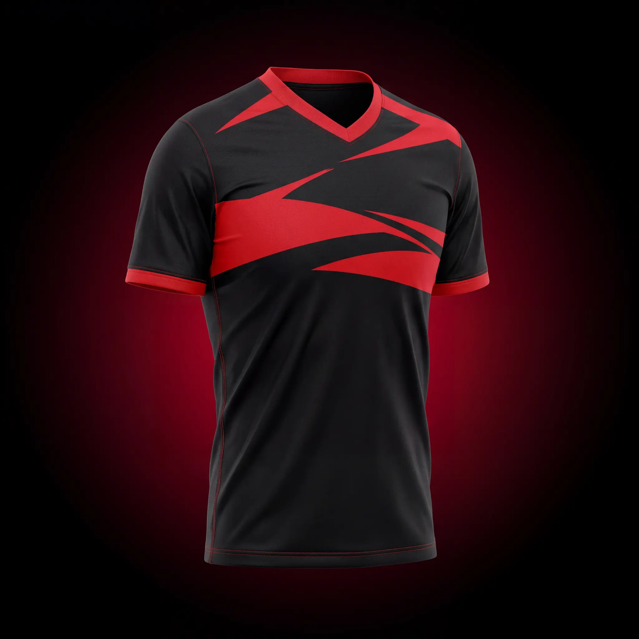 Custom sublimated soccer jersey in team colours by Lethletic