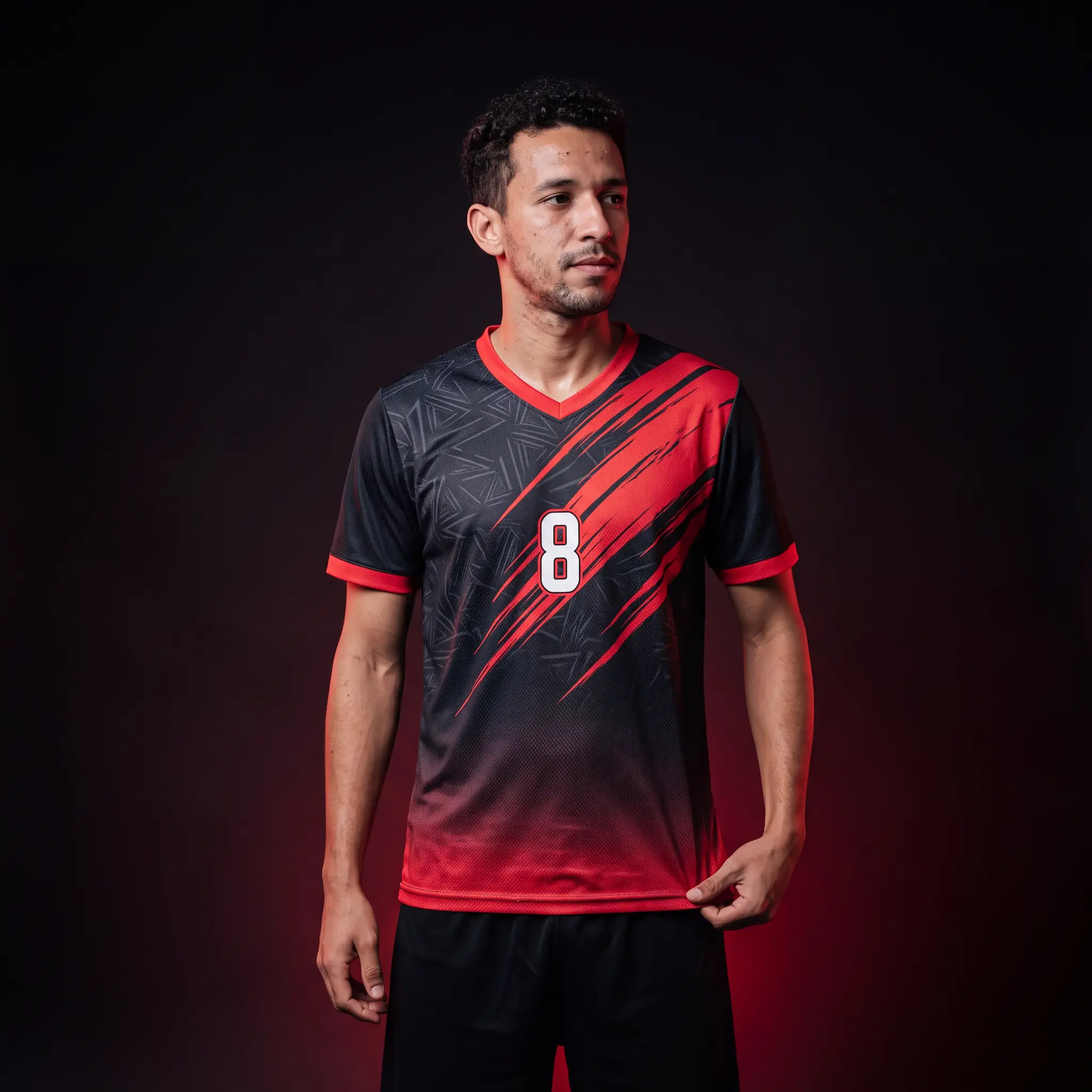 Custom sublimated team jersey from the Lethletic sportswear range
