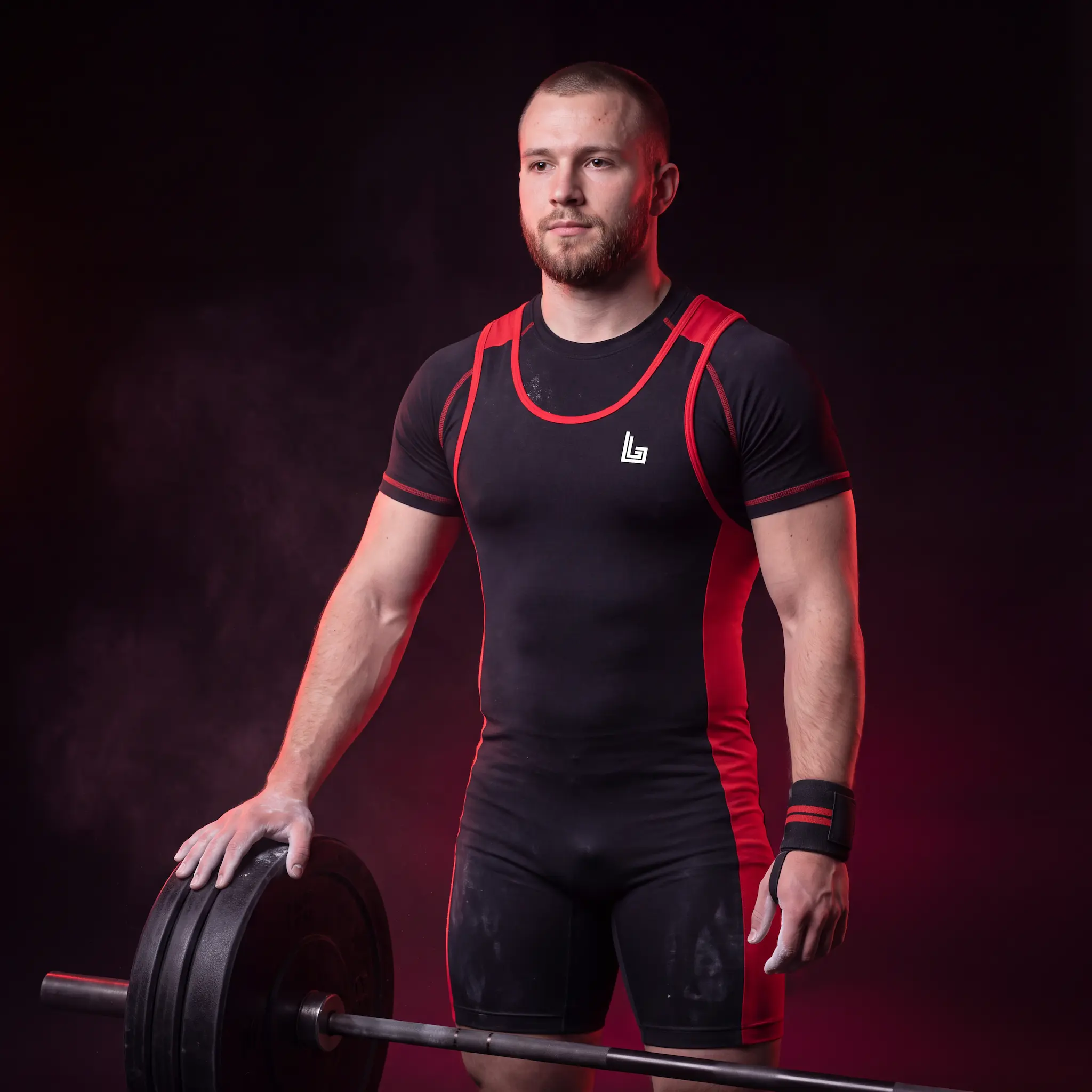 Custom weightlifting singlet and gym wear by Lethletic