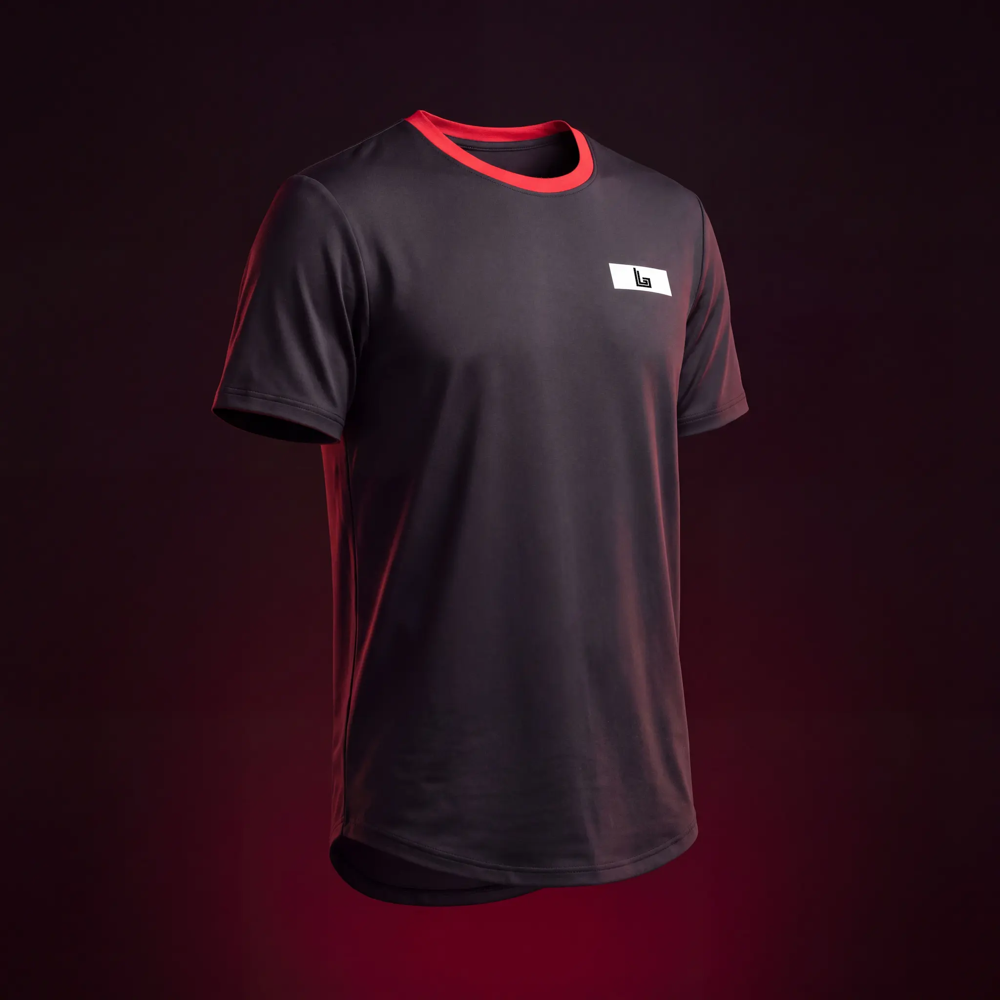 Custom yoga instructor t-shirt in dry-fit fabric
